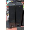Image 1 : SONY 200W TOWER SPEAKER PAIR H-37.5" W-9" L-10"
