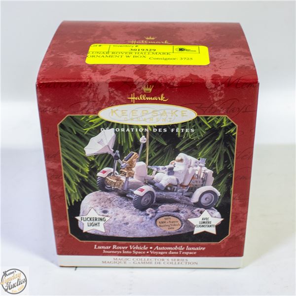 LUNAR ROVER HALLMARK ORNAMENT W BOX