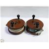 Image 1 : 2 VINTAGE PEETZ REELS. 6”