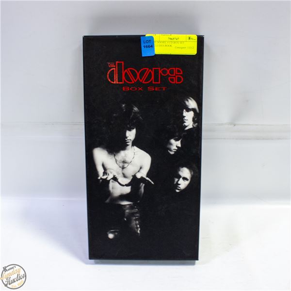 THE DOORS, 4 CD BOX SET INCLUDES BOOK
