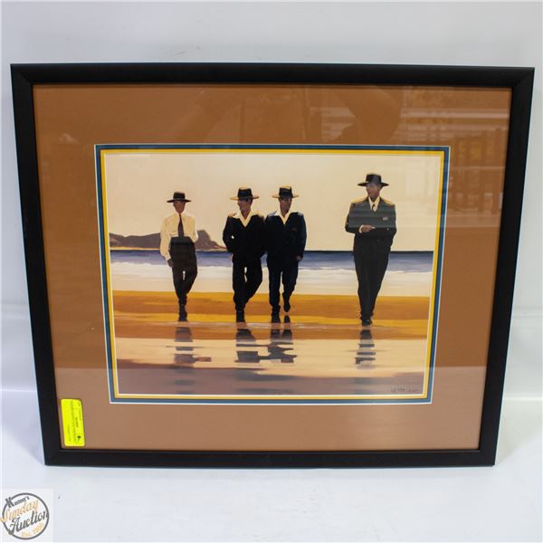 FRAMED ARTIST JACK VERTRIANO