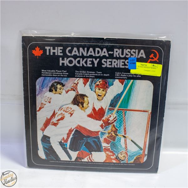 CANADA - RUSSIA HOCKEY SERIES 1972, WITH 7