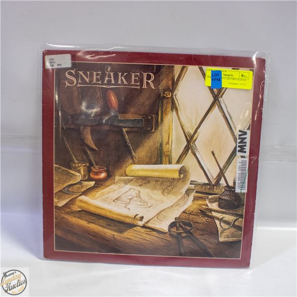 SNEAKER VINYL RECORD ALBUM