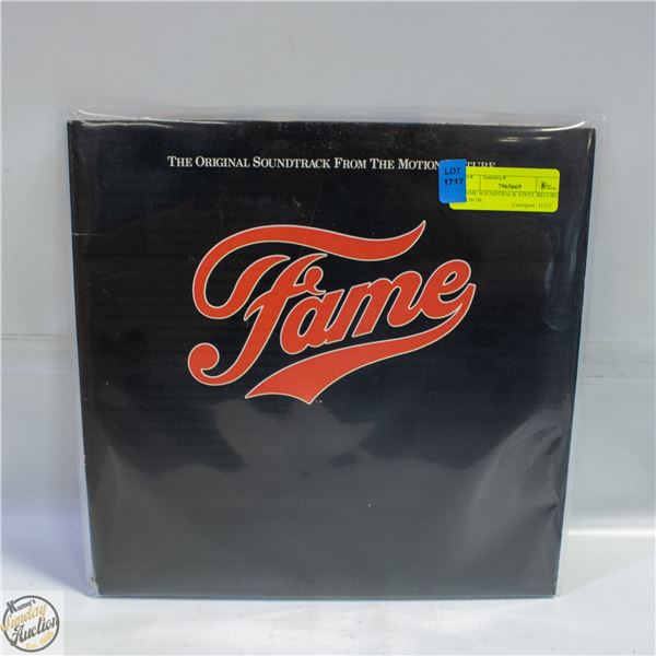 FAME SOUNDTRACK VINYL RECORD ALBUM