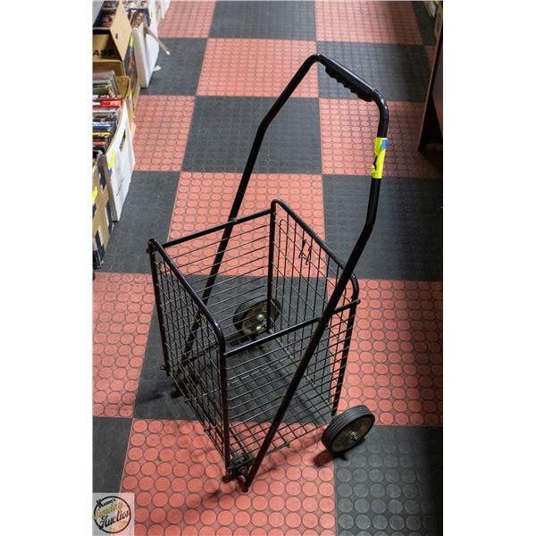 2 WHEEL BLACK TRAVEL CART