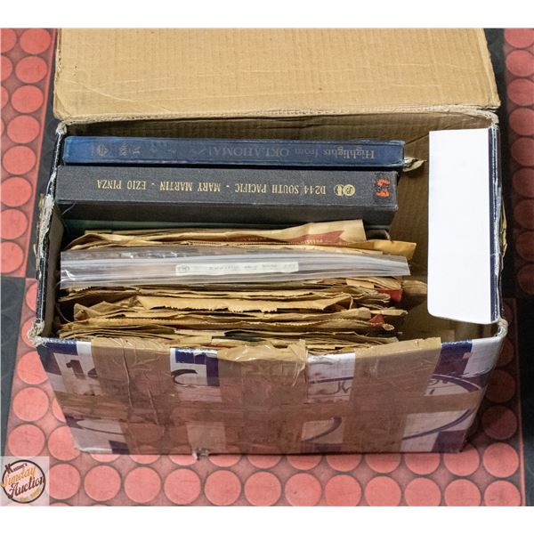 BOX OF 78 RPM RECORDS ASSORTED