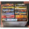 Image 1 : DOUBLE STACKED BOX FULL OF MOVIES ASSTD