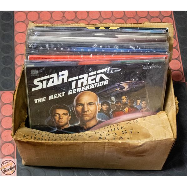 LOT OF ASSORTED LASER DISC MOVIES