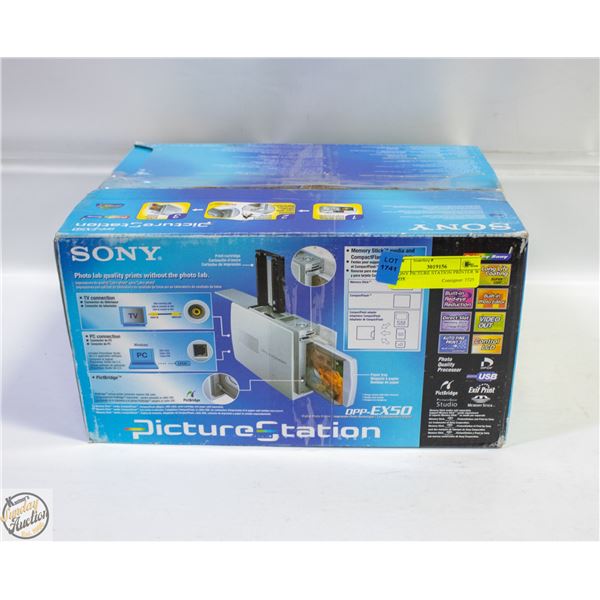 SONY PICTURE STATION PRINTER W BOX