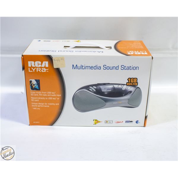 RCA LYRA MULTIMEDIA SOUND STATION W BOX