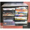 Image 1 : LARGE LOT DOUBLE STACKED DVD MOVIES ASSTD