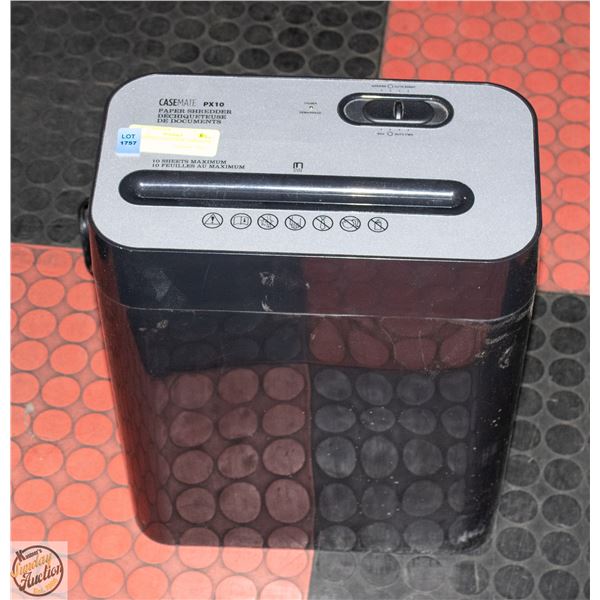 CASEMATE PX10 PAPER SHREDDER