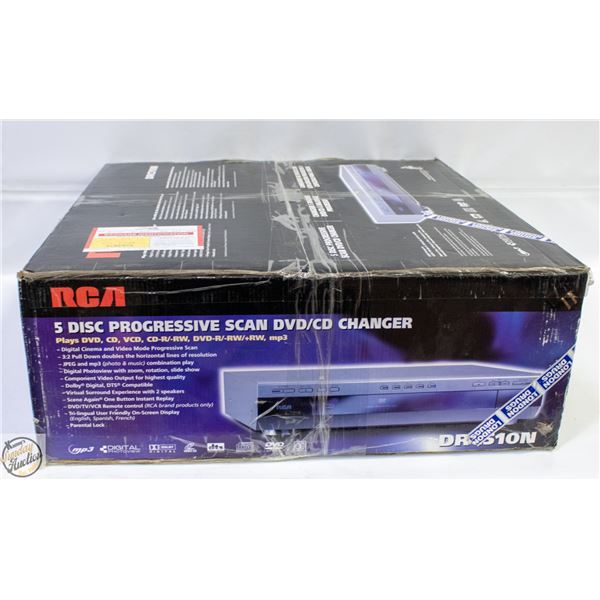 RCA MULTI MEDIA DVD PLAYER WITH BOX