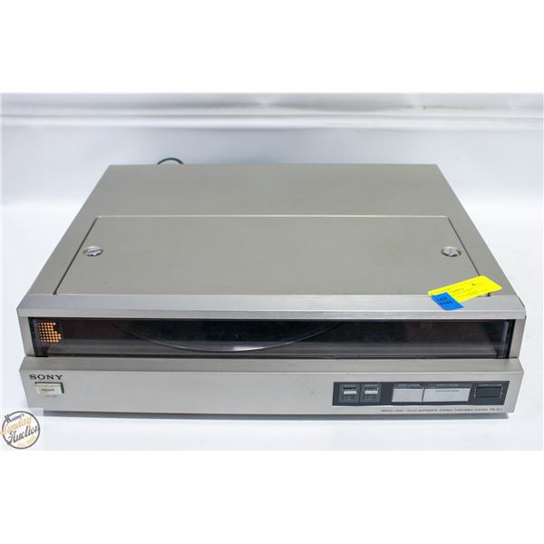 SONY AUTOMATIC STEREO TURNTABLE, PS-FL1 WORKS