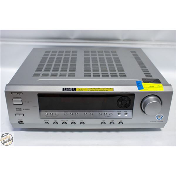 ONKYO AV RECEIVER, TX-SR304, UNTESTED