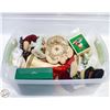 Image 1 : LOT OF CHRISTMAS DECOR