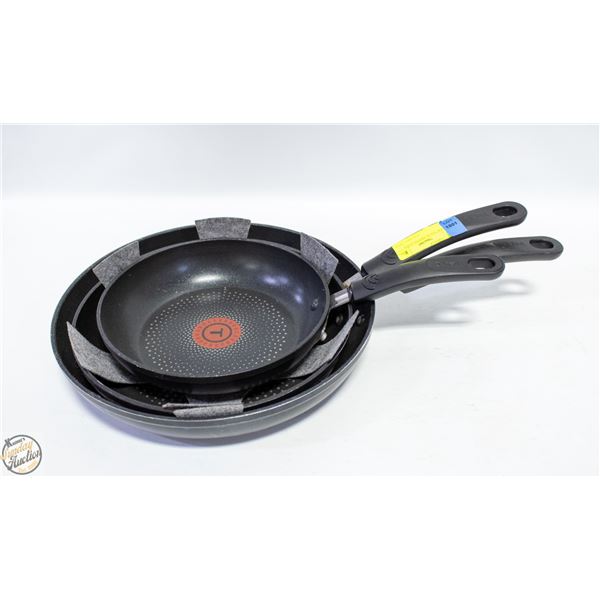 3PK NEW TEFAL FRYING PANS