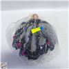 Image 1 : VINTAGE DOLL WITH CUSTOM BLACK DRESS