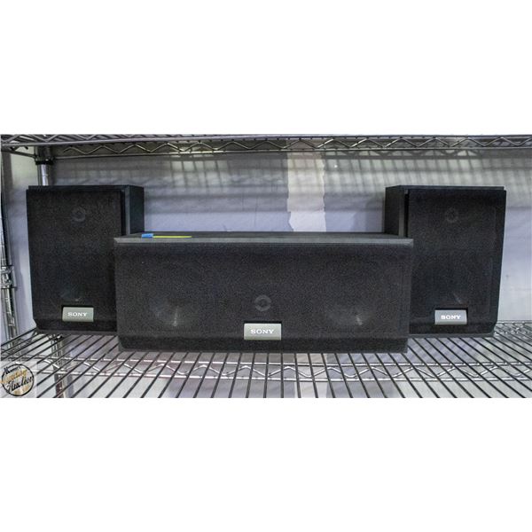 3 SONY SPEAKER MODEL SS-CN505H