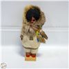 Image 1 : VINTAGE NATIVE AMERICAN ETHNIC DOLL ANIMAL FUR