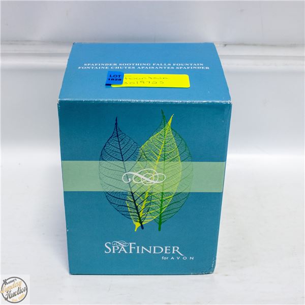 AVON SPAFINDER SOOTHING FALLS FOUNTAIN IN BOX
