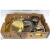 Image 1 : 20 RANDOM VINTAGE PIECES - BRASS/SILVER PLATE