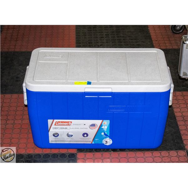 NEW COLEMAN CHEST COOLER LARGE