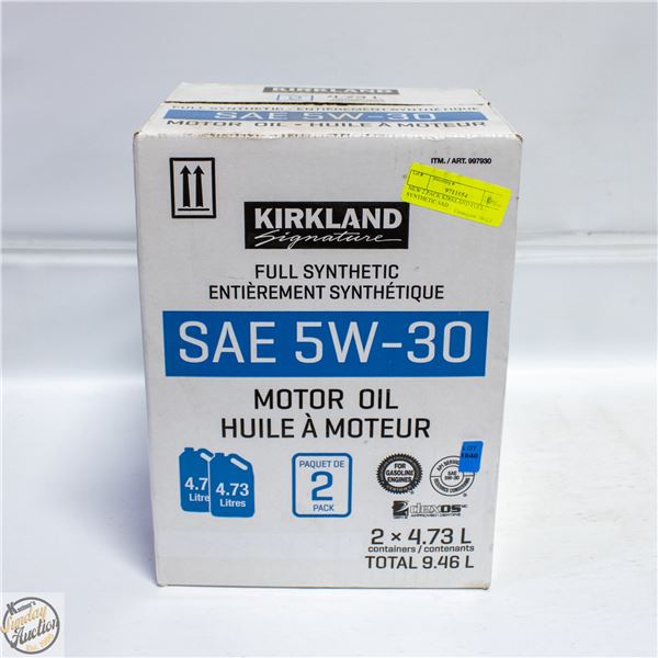 NEW 2 PACK KIRKLAND FULL SYNTHETIC SAD