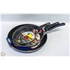 Image 1 : LOT OF 3 NEW TFAL FRYING PANS