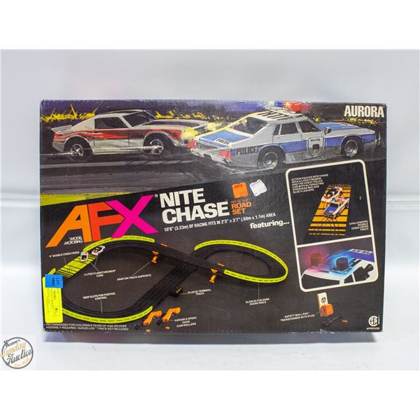 AURORA AFX SLOT CAR RACE TRACK IN ORIGINAL BOX