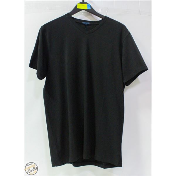 MENS PATRICK ASSARAF SHORT SLEEVE SHIRT SIZE L