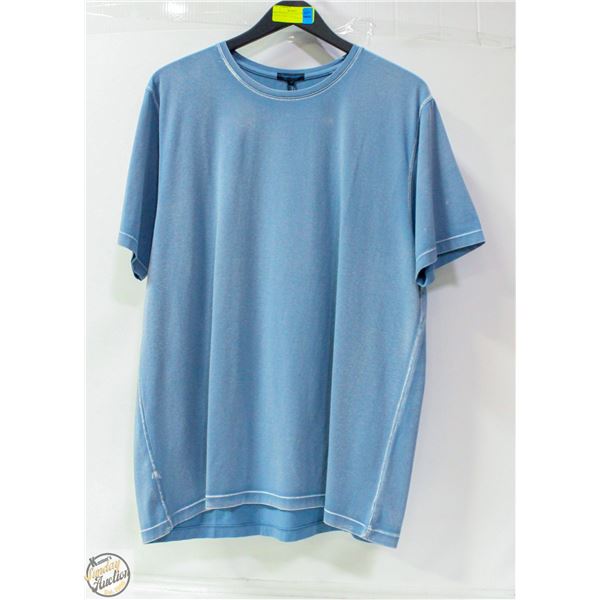 MENS PATRICK ASSARAF SHORT SLEEVE SHIRT SIZE XL