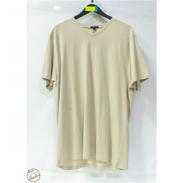 MENS PATRICK ASSARAF SHORT SLEEVE SHIRT SIZE 2XL