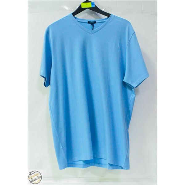 MENS PATRICK ASSARAF SHORT SLEEVE SHIRT SIZE 2XL