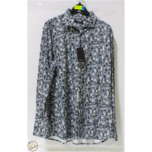 DESOTO LUXURY FIT LONG SLEEVE BUTTON UP SIZE 17
