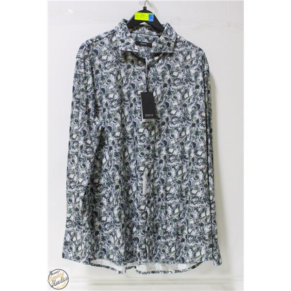 DESOTO LUXURY FIT LONG SLEEVE BUTTON UP SIZE 19