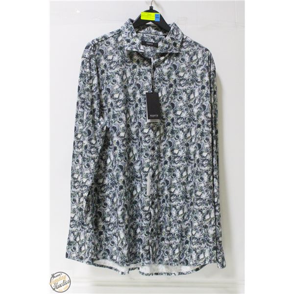 DESOTO ESSENTIALS LONG SLEEVE BUTTON UP SIZE 17