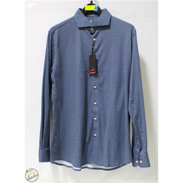 DESOTO ESSENTIALS LONG SLEEVE BUTTON UP SIZE 16
