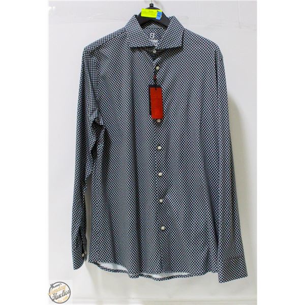 7 DOWNIE ST COUTURE LONG SLEEVE BUTTON UP SZ XL