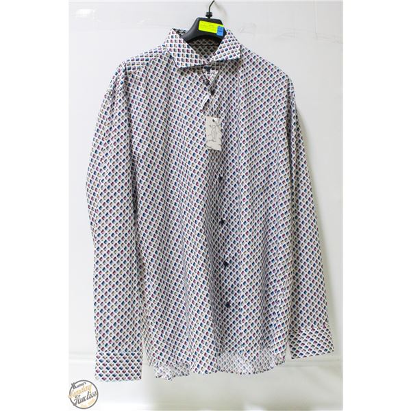 7 DOWNIE ST COUTURE LONG SLEEVE BUTTON UP SZ 3XL