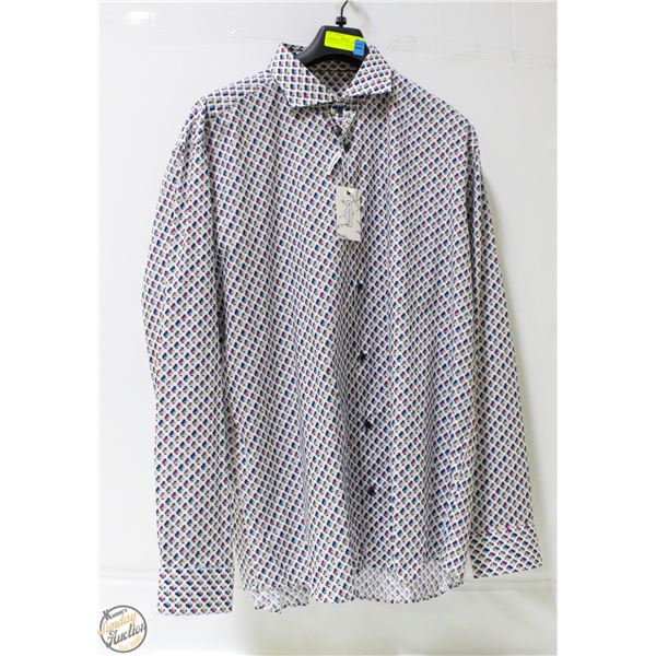 7 DOWNIE ST COUTURE LONG SLEEVE BUTTON UP SZ L
