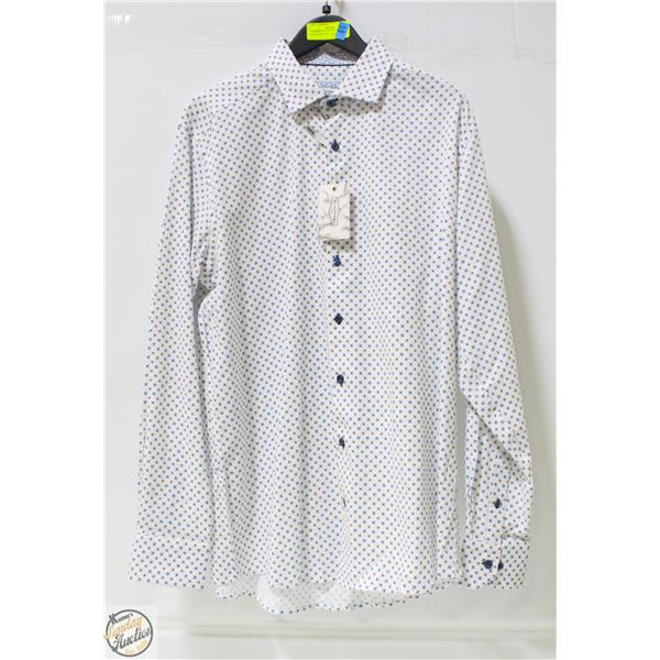 7 DOWNIE ST COUTURE LONG SLEEVE BUTTON UP SZ L