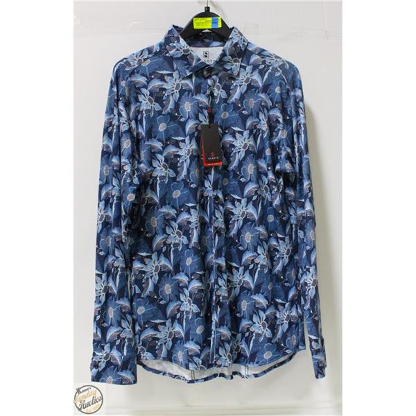 DESOTO BUTTON UP LONG SLEEVE SHIRT SIZE XLARGE