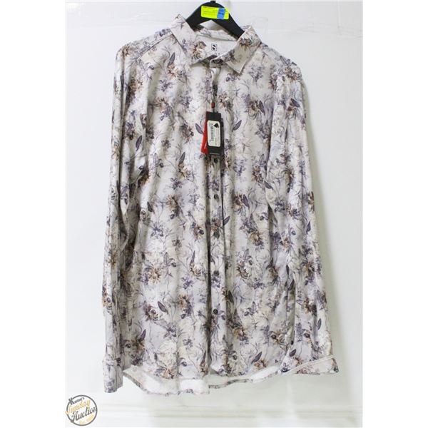 DESOTO BUTTON UP LONG SLEEVE SHIRT SIZE XLARGE