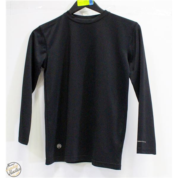 STORMTECH YOUTH MEDIUM LONGSLEEVE SHIRT SAYS