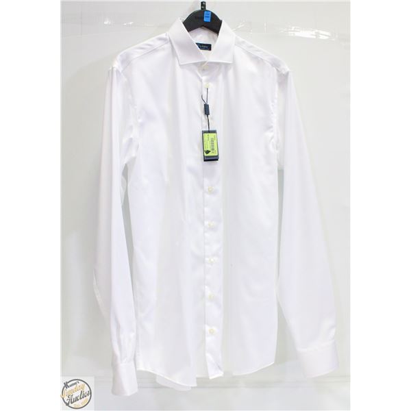 BLU BY POLIFRONI NON IRON SIZE 16.5T LONG SLEEVE