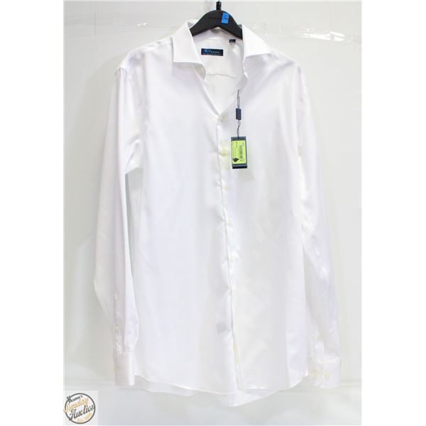 BLU BY POLIFRONI NON IRON SIZE 17T LONG SLEEVE