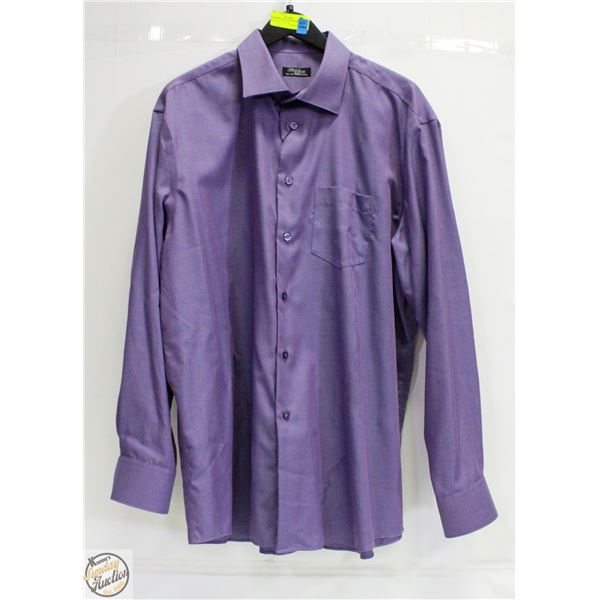 POLIFRONI MILANO NON IRON LONG SLEEVE BUTTON UP