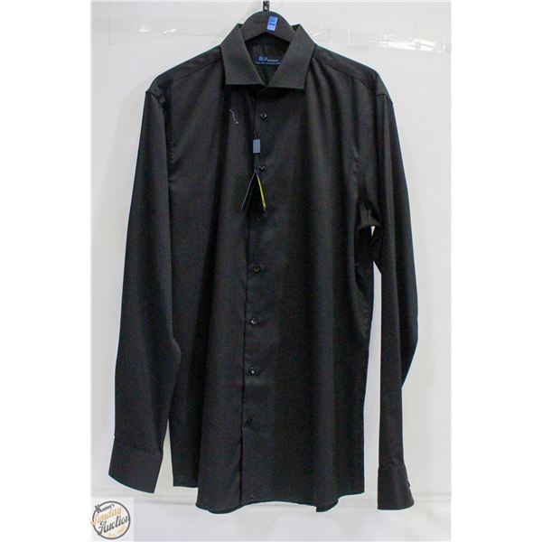 BLU BY POLIFRONI NON IRON LONG SLEEVE BUTTON UP