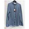 Image 1 : DESOTO 100% COTTON LONG SLEEVE BUTTON UP SZ XL